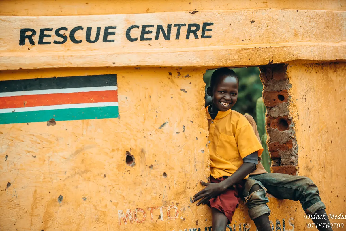 Despite living in a rescue center in West Pokot, the boys continue to smile with resilience and hope