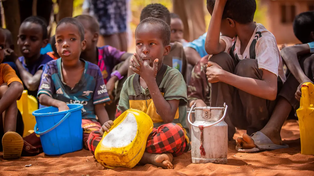 school feeding donation in Wajir county